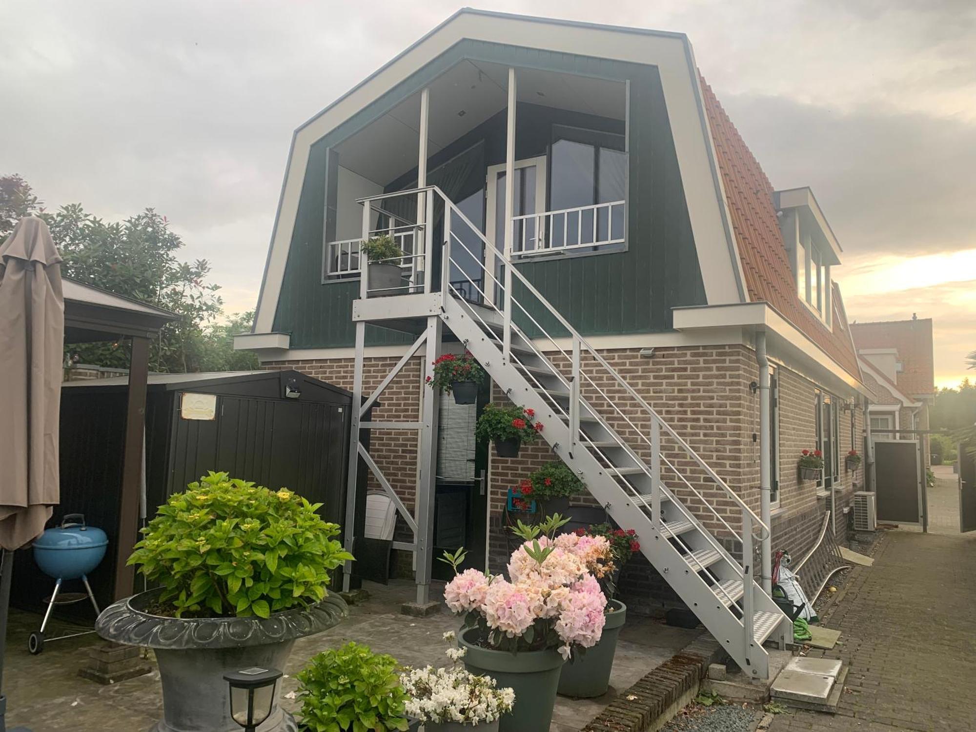 Den Ilp Amsterdam Countryside Met Airco ,Geweldig Uitzicht, Luxe Keuken,Wasmachine,Droger,Gratis Fietsen 아파트 외부 사진